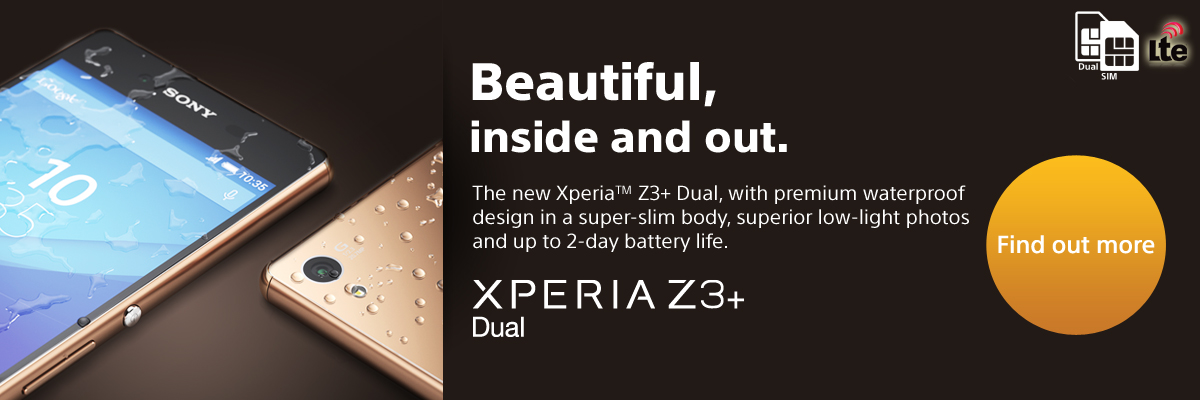 Sony Xperia Z3+ Dual officially available in Malaysia