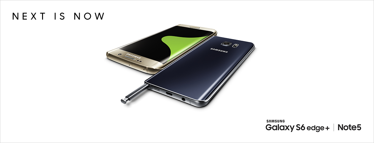 Samsung Galaxy S6 edge+ and Note5