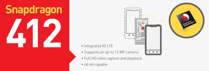 Qualcomm unveils upgraded chipsets with the Snapdragon 212 and 412