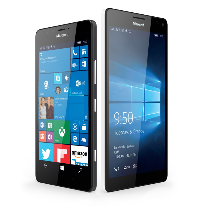 Microsoft unveils Lumia 950 and Lumia 950 XL