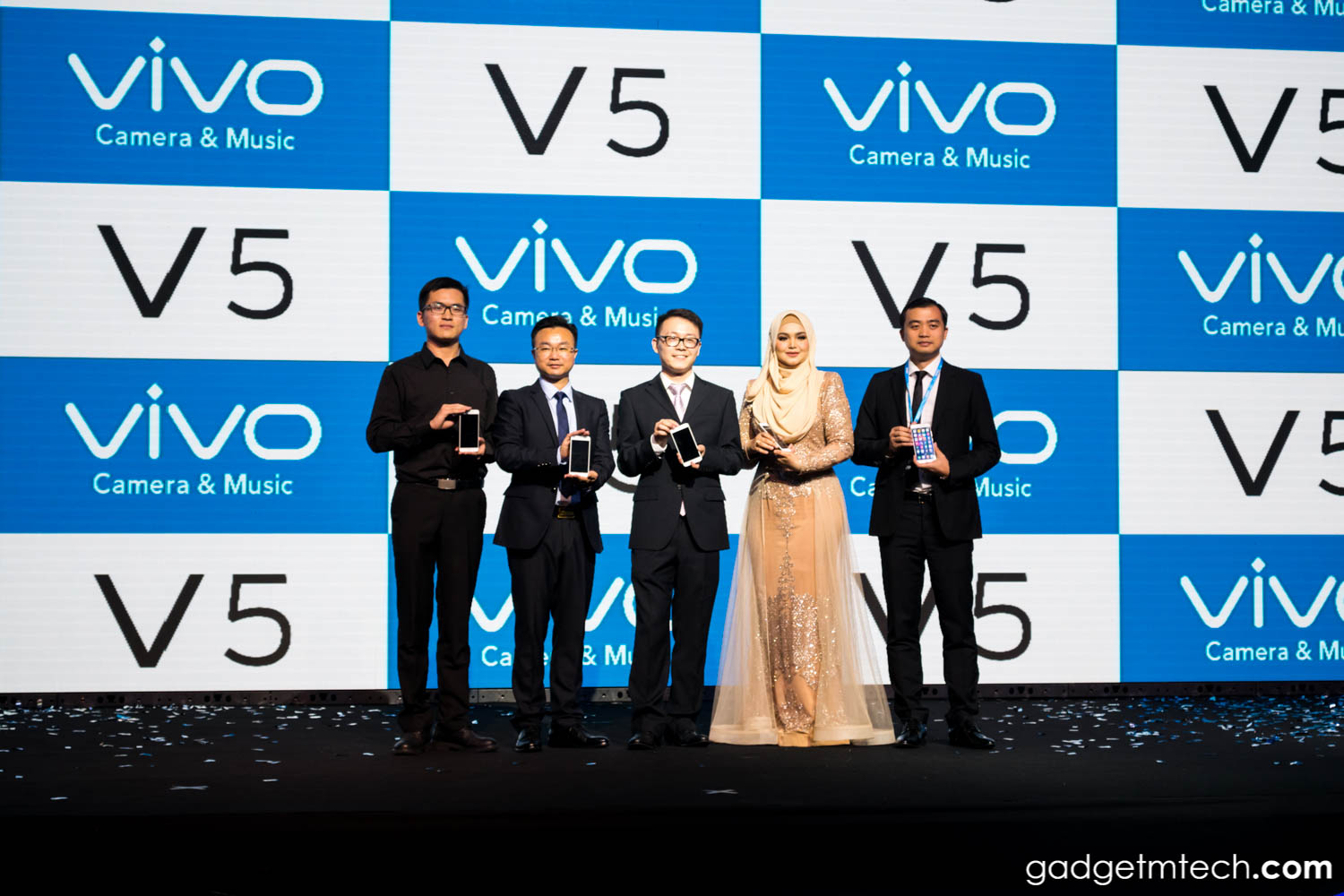 vivo V5 Officially Launched in Malaysia with 20MP Selfie Camera