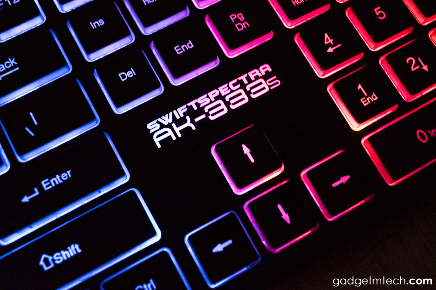 Armaggeddon Swiftspectra AK-333S Review: Colorful Chiclet Keyboard