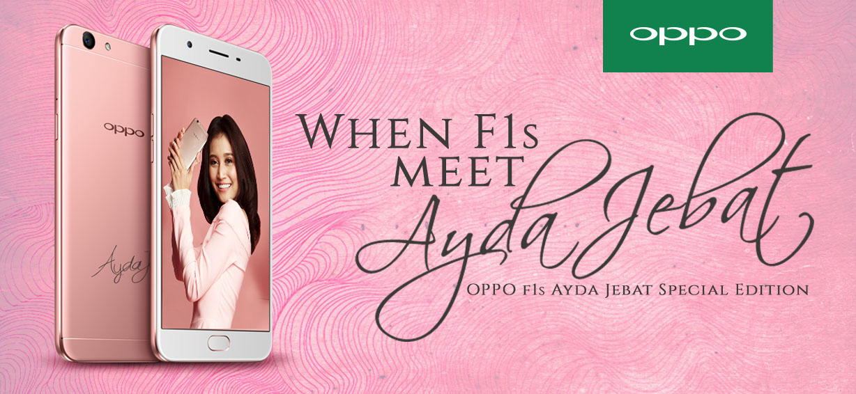 OPPO Malaysia Releases F1s Ayda Jebat Special Edition