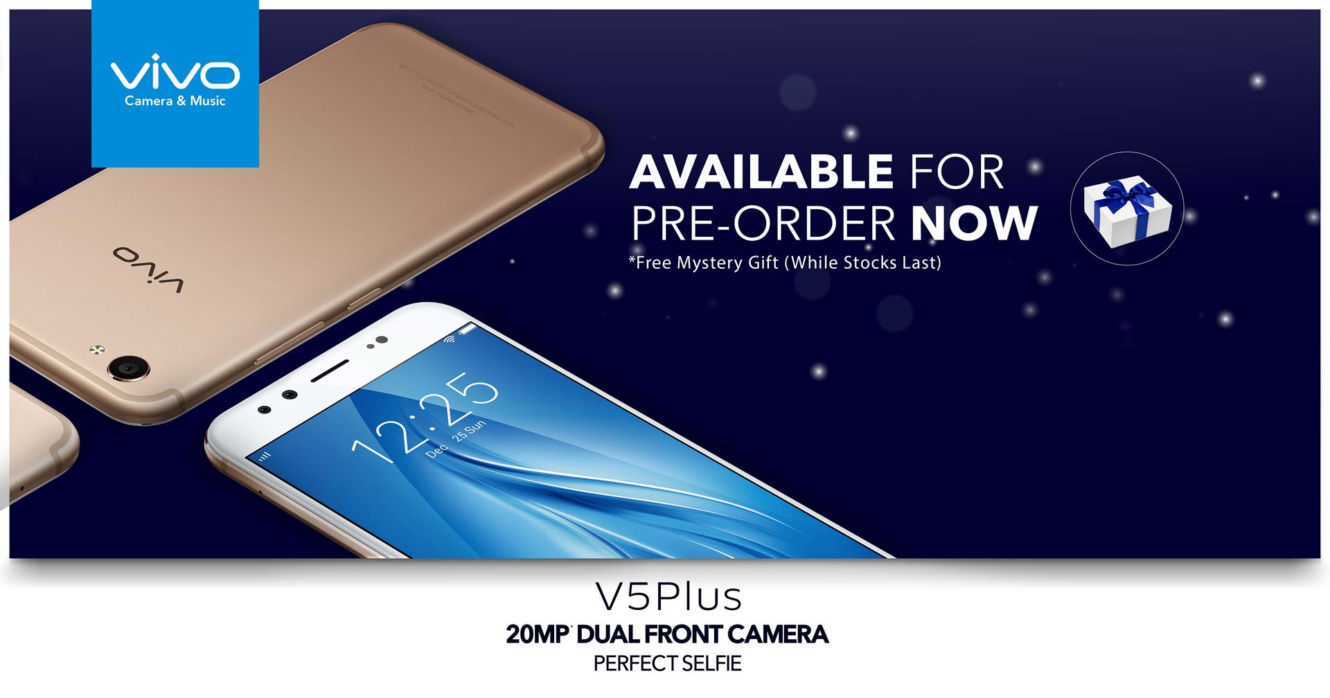 vivo V5Plus Now Available for Pre-Order