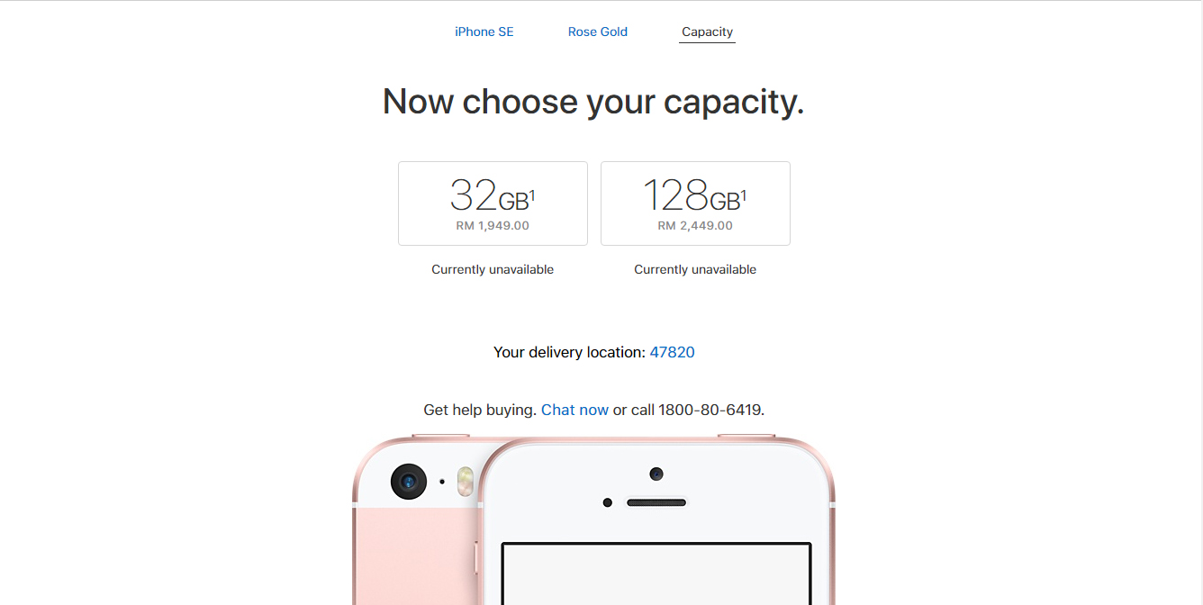 Apple iPhone SE Will Be Available in Malaysia on March 24 in 32GB and 128GB Models