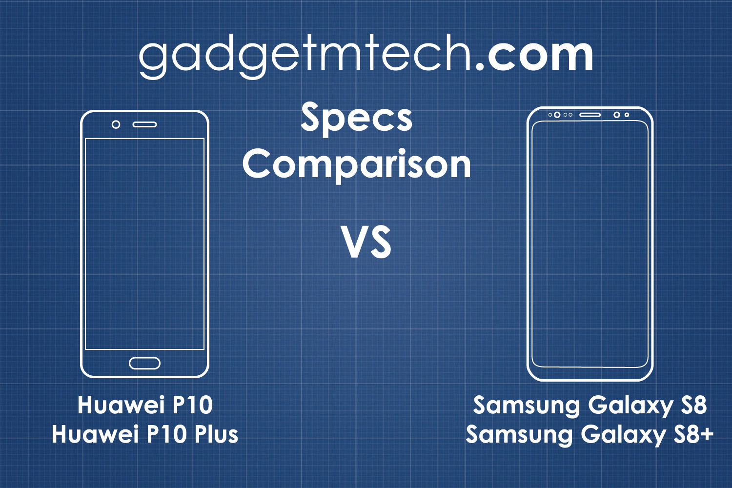 Compare & Contrast: Huawei P10 vs Samsung Galaxy S8 Specs Comparison