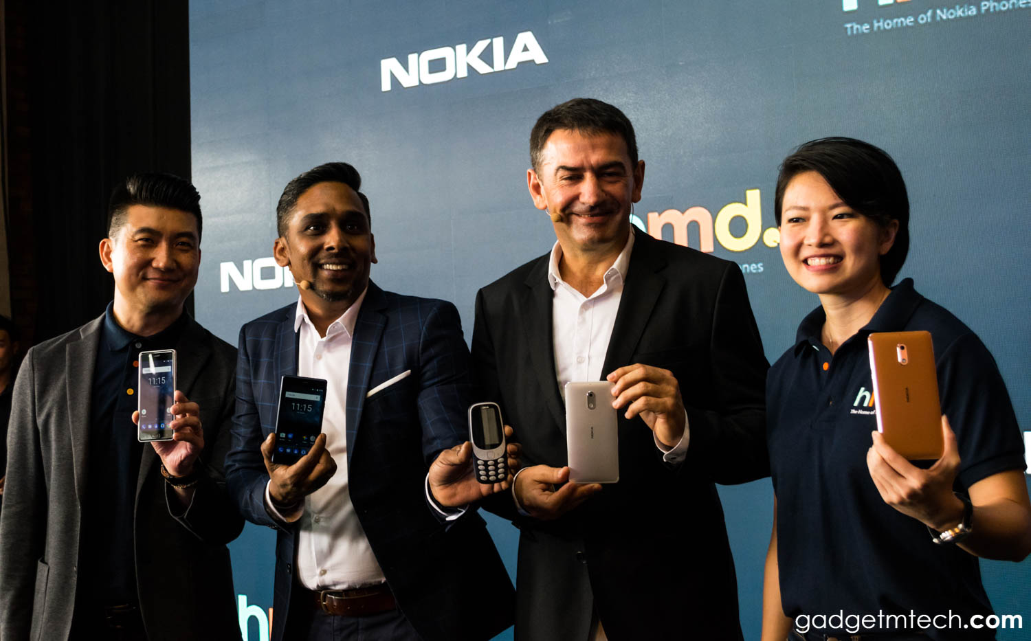 HMD Global Launches Nokia 3, 5, 6 and 3310 in Malaysia