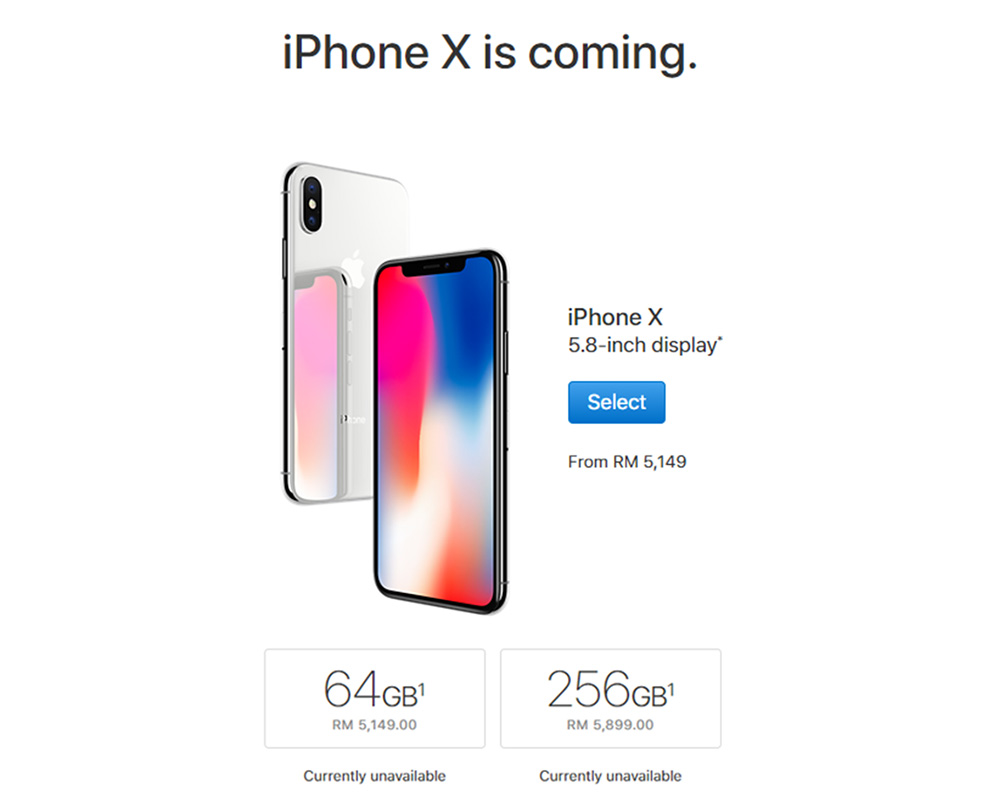 Apple iPhone X Will Cost You At Least RM5,149