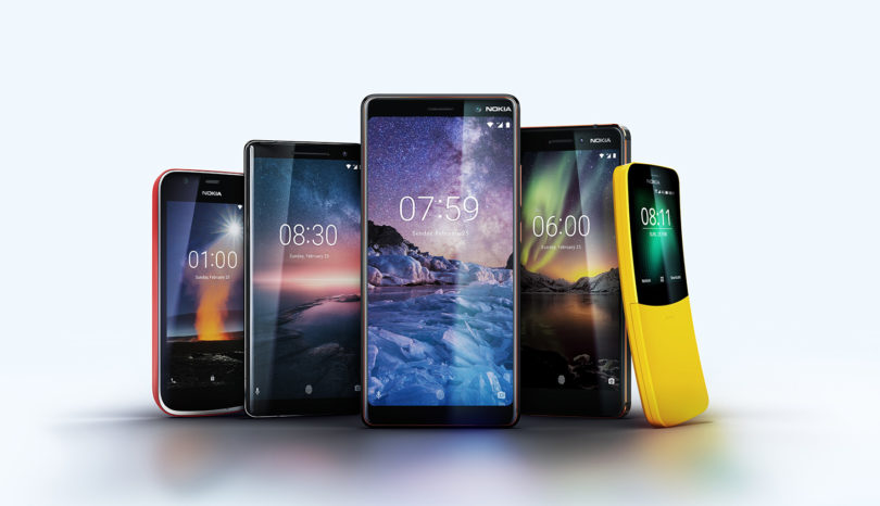 MWC 2018: HMD Global Unveils Five New Nokia Phones