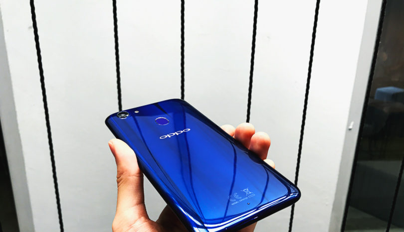 OPPO F5 Dashing Blue_Feature Photo