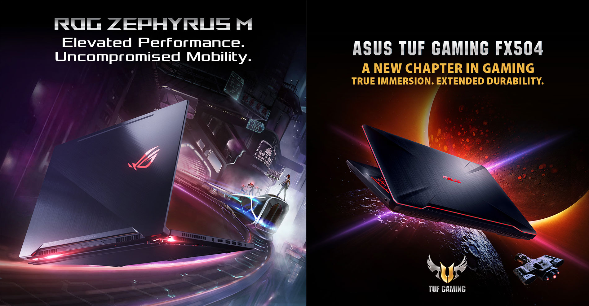 ASUS Launches ROG and TUF Gaming Laptops with Intel Coffee Lake