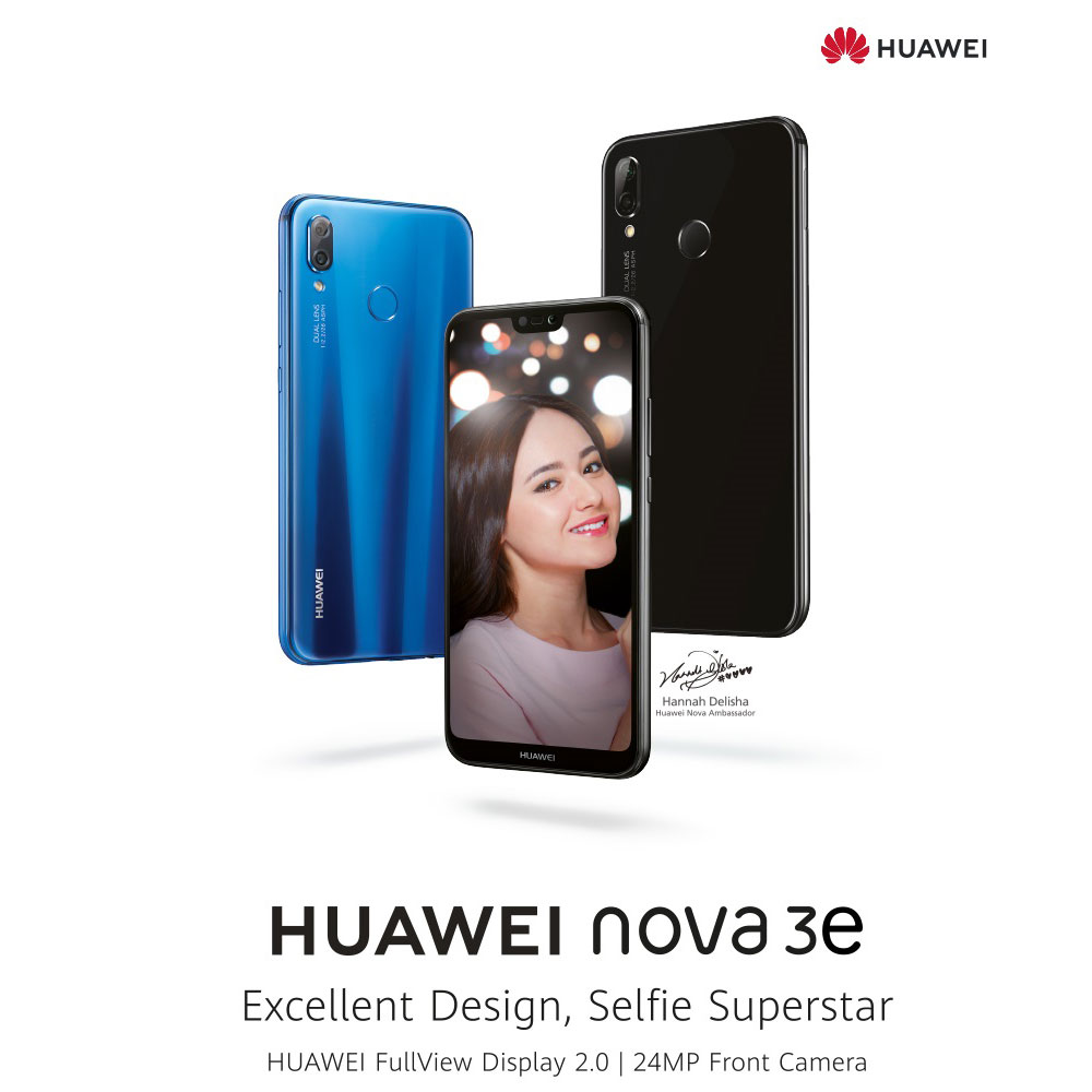 Huawei nova 3e Officially Launched in Malaysia