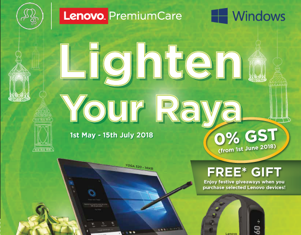 Lenovo Raya Promotion 2018