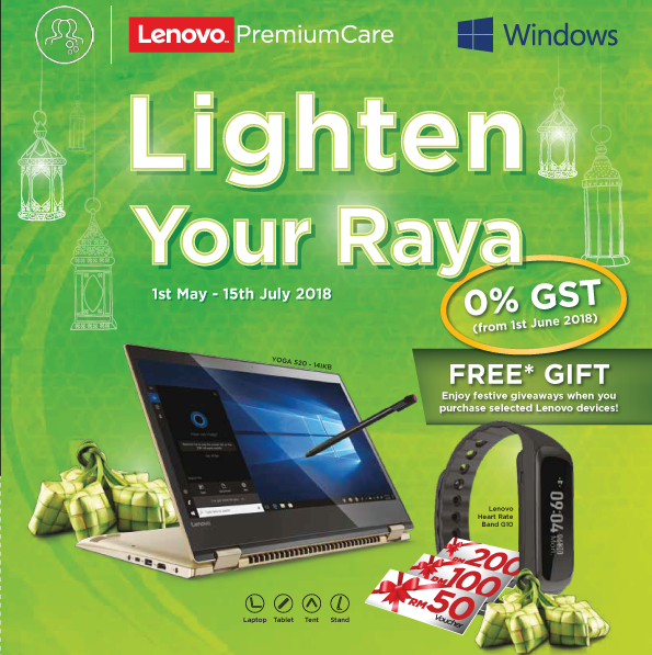 Lenovo Hari Raya Promotion Offers Discounts for Selected Products