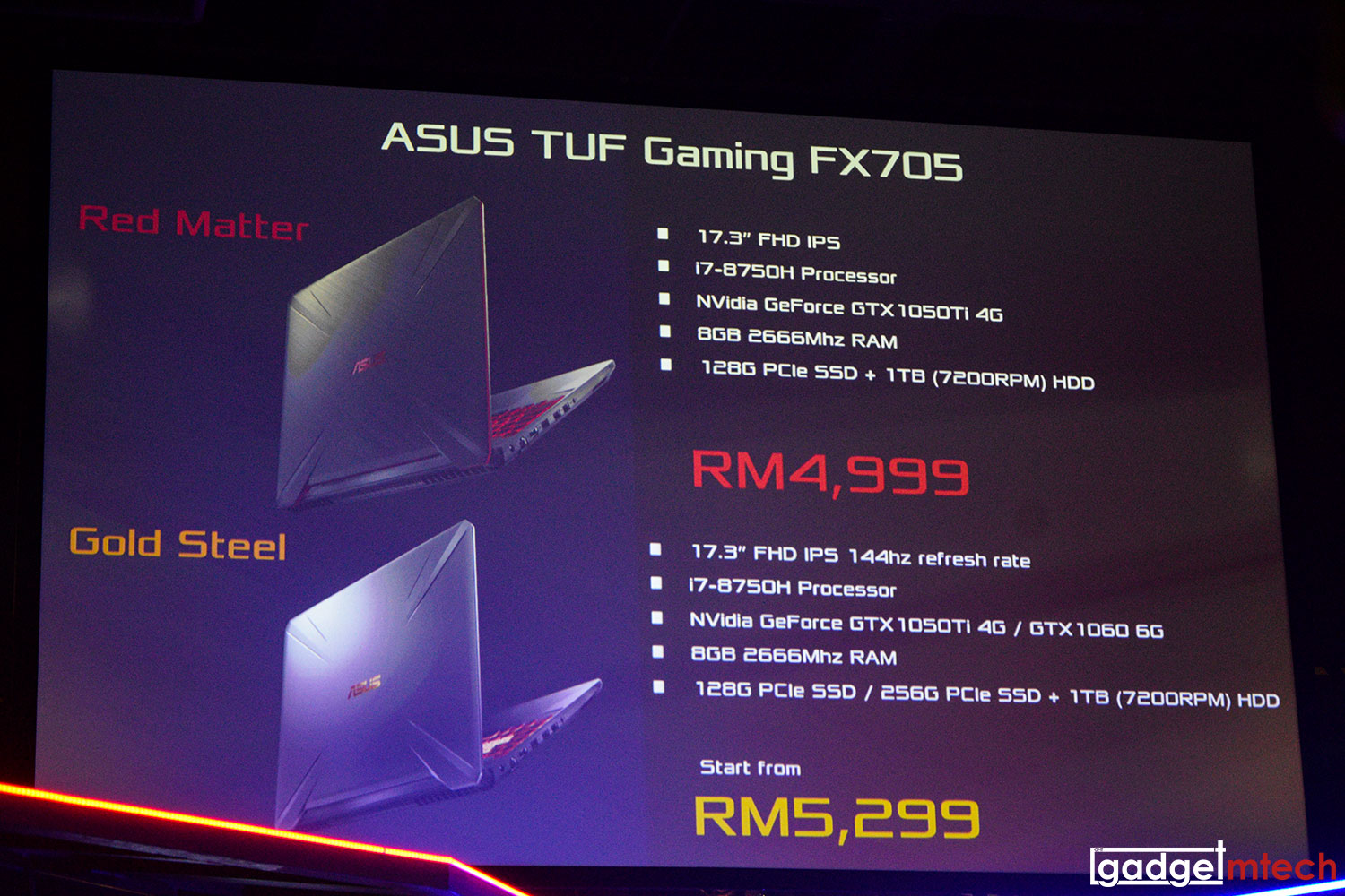 ASUS TUF Gaming FX705 Price