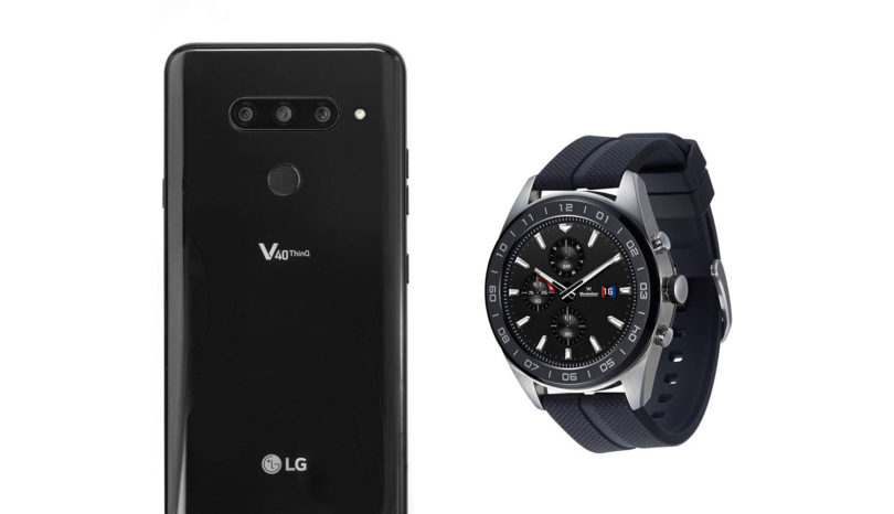 LG V40 ThinQ and LG Watch W7 Officially Announced