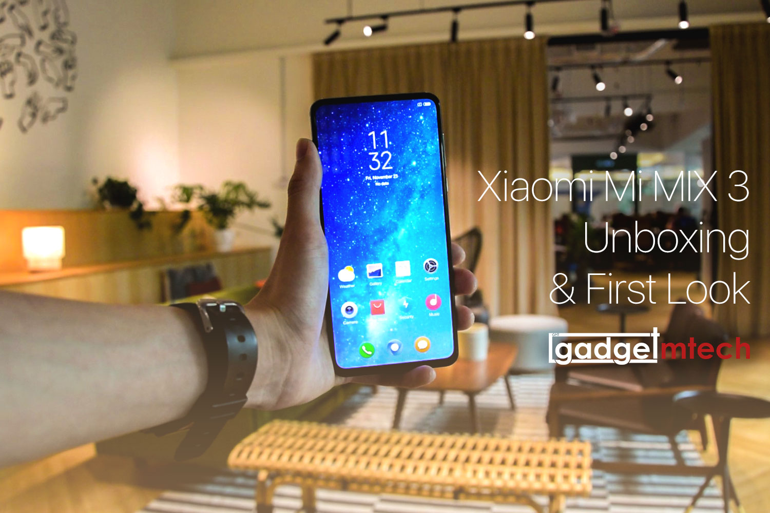 Unboxing & First Look: Xiaomi Mi MIX 3