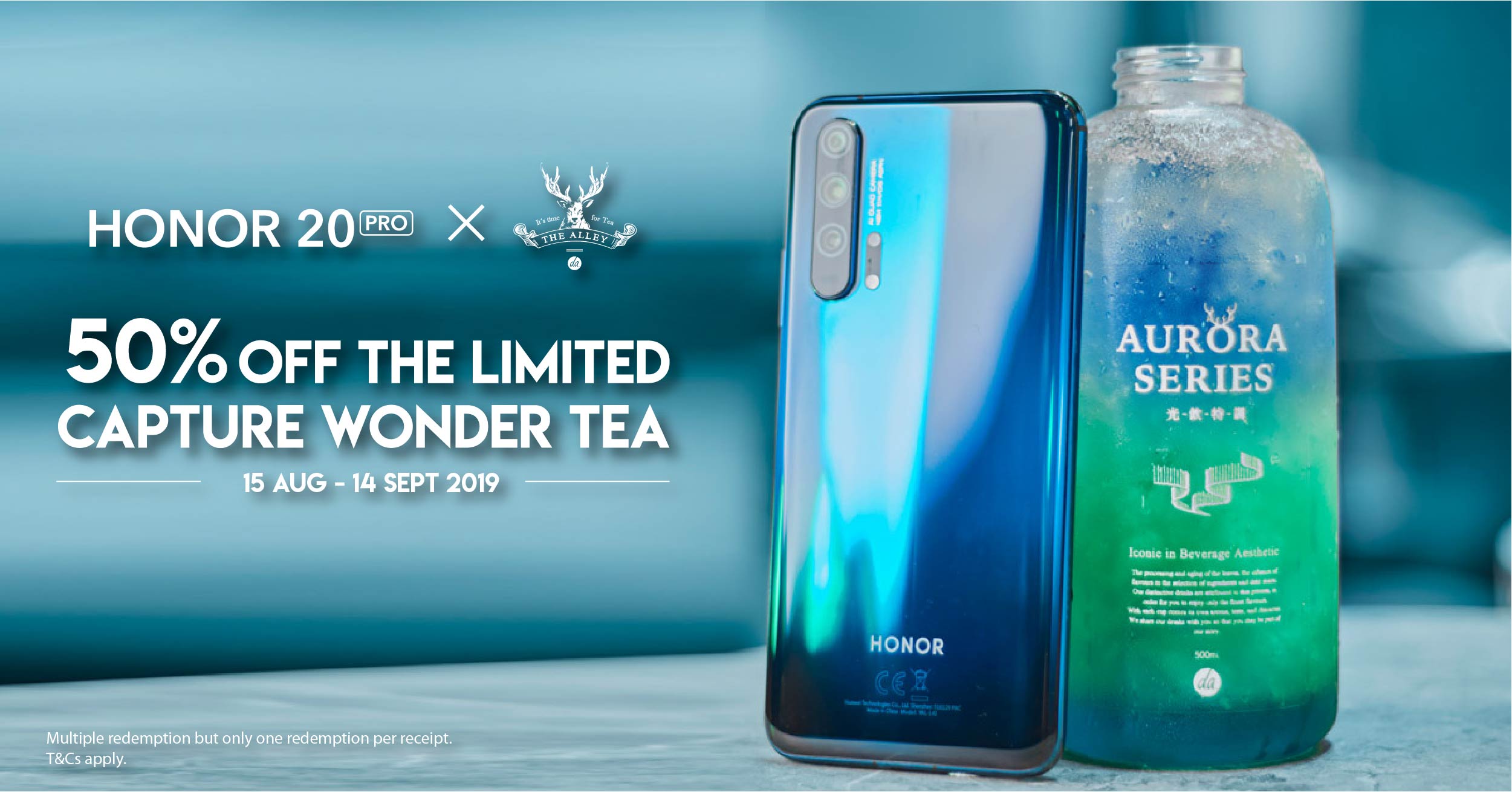 HONOR 20 Pro Coming on August 15, Partners with The Alley