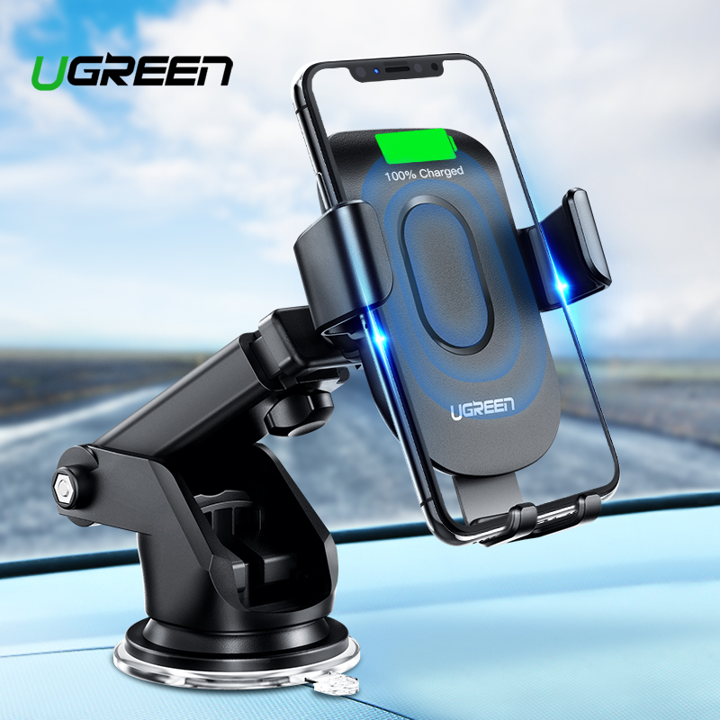 Ugreen 2-in-1 Qi Wireless Charger Phone Holder
