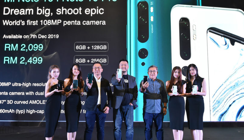 Xiaomi Mi Note 10 Launch