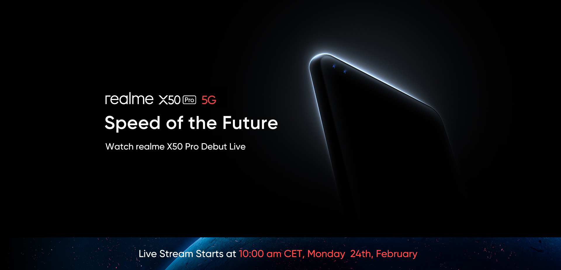 realme X50 Pro 5G Global Online Event Happening on February 24th
