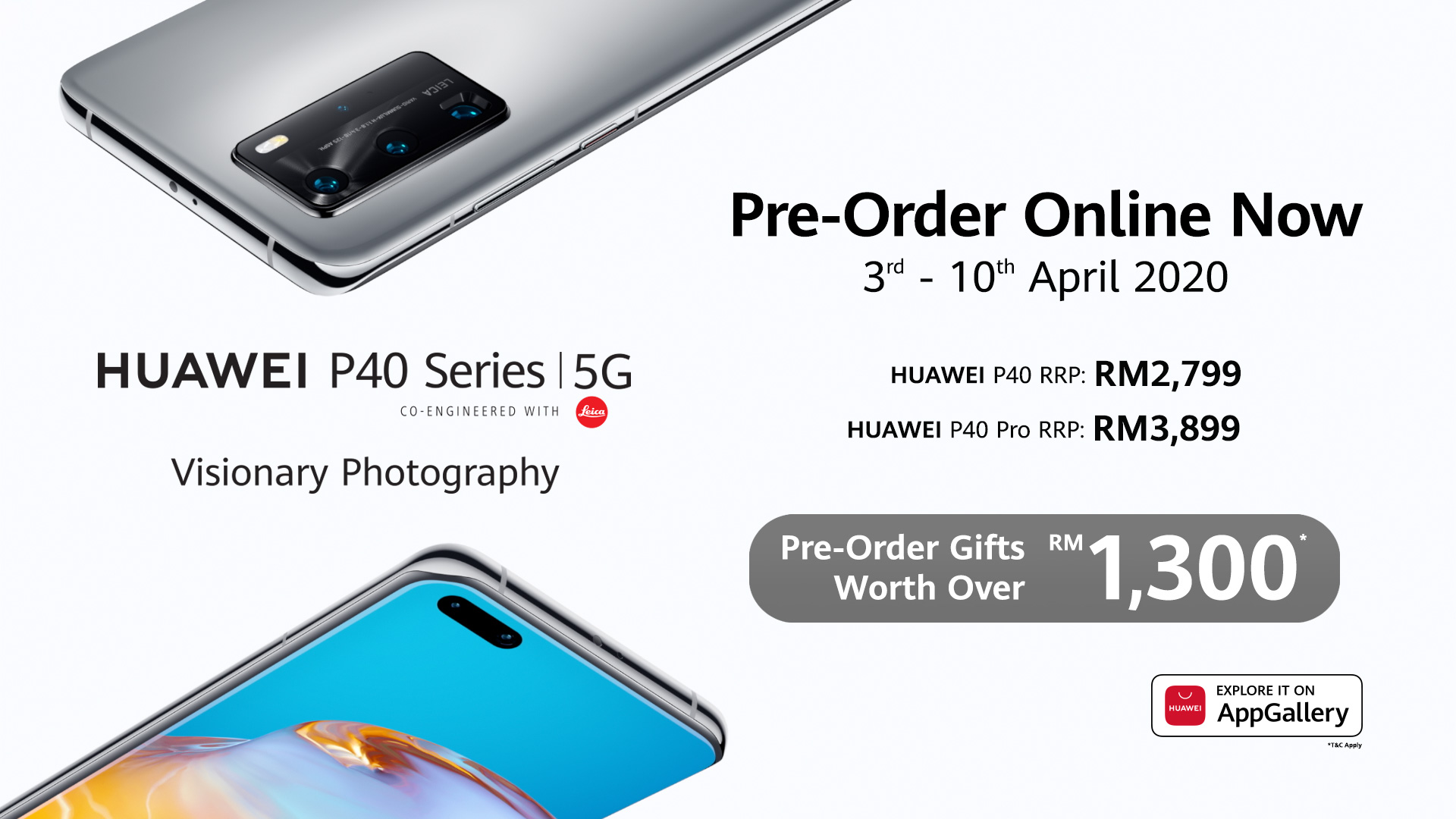 HUAWEI P40 Series and MatePad Pro Now Available for Pre-Order
