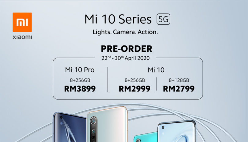 Xiaomi Mi 10 Series Pre-Order