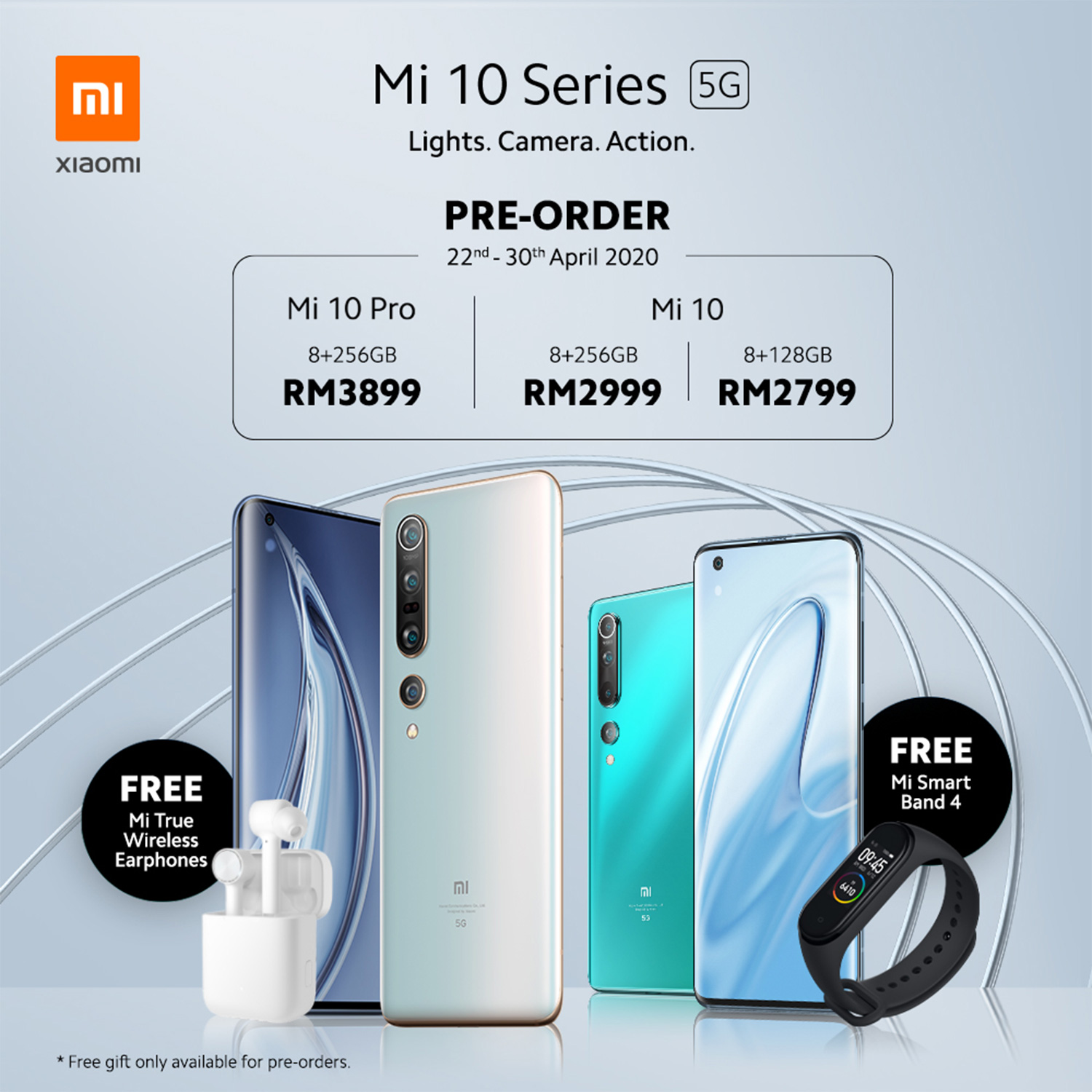 Xiaomi Mi 10 Series Pre-Order Starts Now