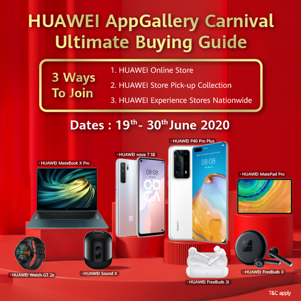 Grab Incredible Deals at the HUAWEI AppGallery Carnival