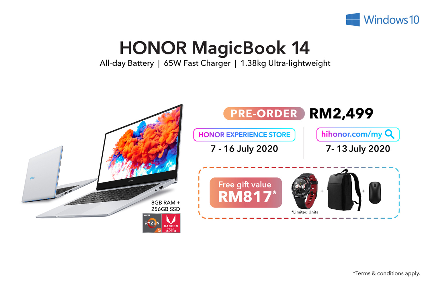 You Can Now Pre-Order the HONOR MagicBook 14