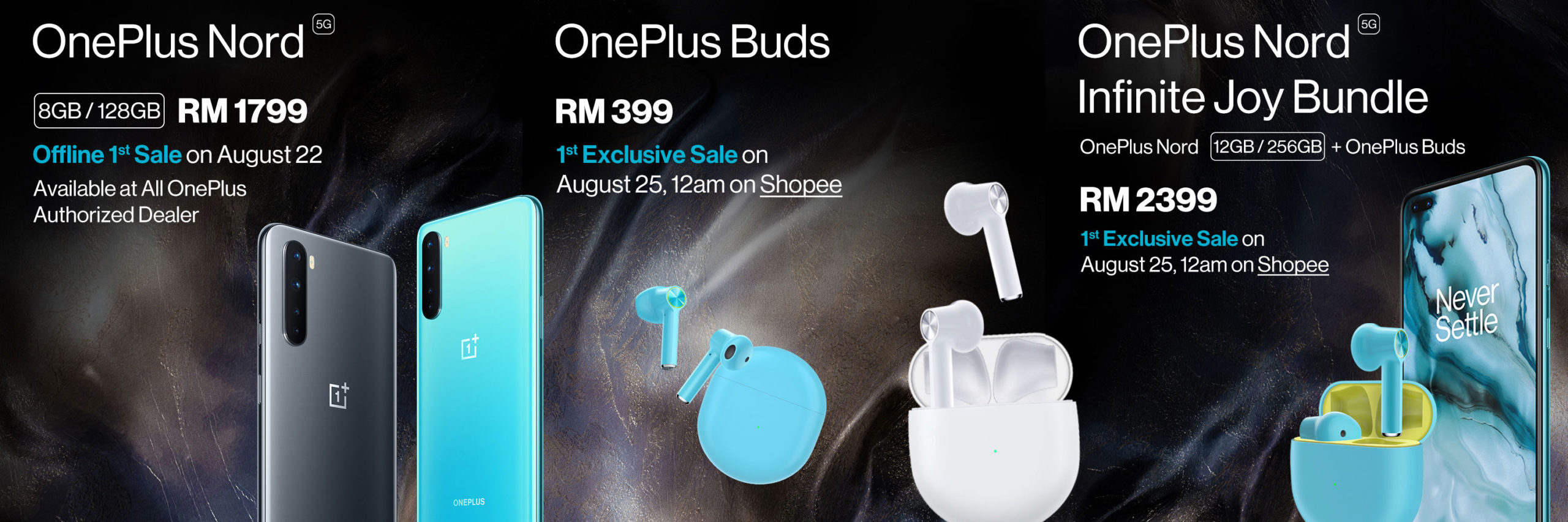 OnePlus Nord and OnePlus Buds Malaysia