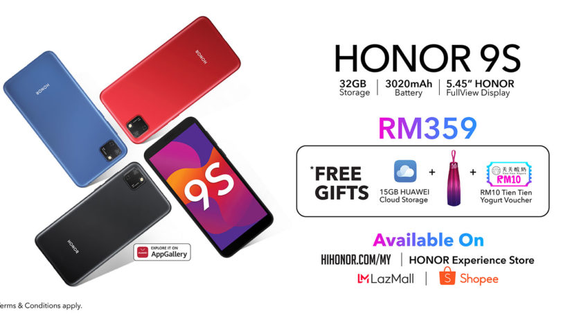 HONOR 9S Malaysia_1