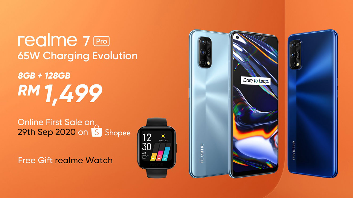 realme 7 Pro Online First Sale