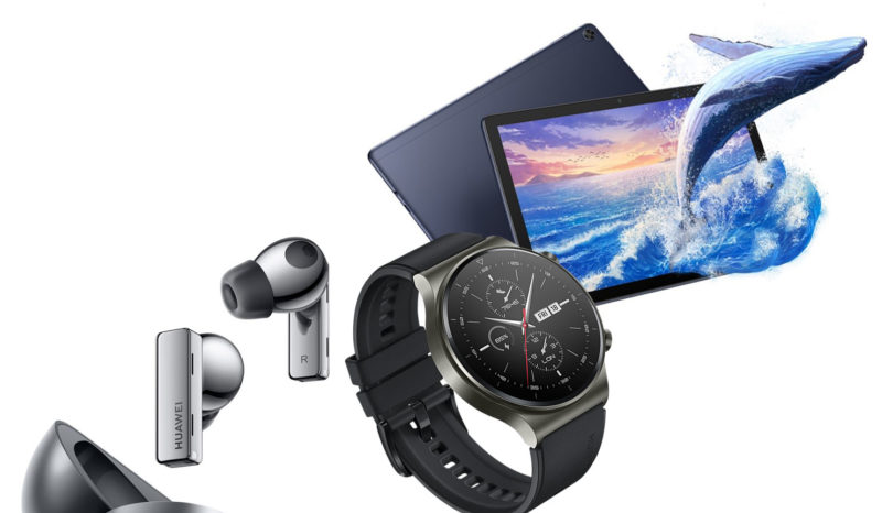 HUAWEI FreeBuds Pro, WATCH GT 2 Pro, MatePad T 10s