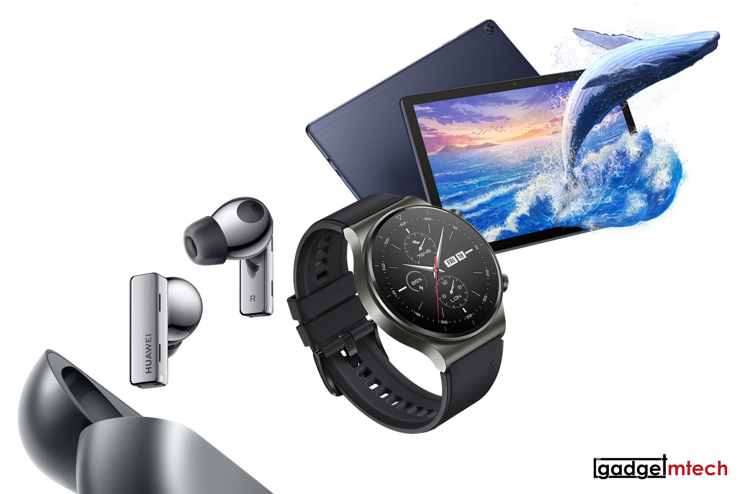 HUAWEI FreeBuds Pro, WATCH GT 2 Pro and MatePad T 10s Coming to Malaysia