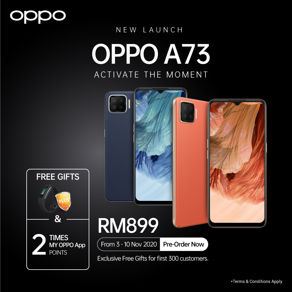 OPPO A73 Launch