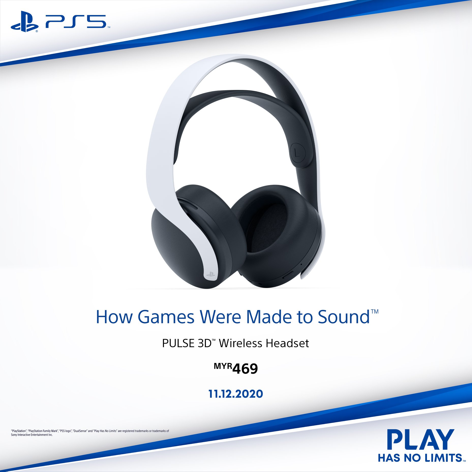 Sony PULSE 3D Wireless Headset