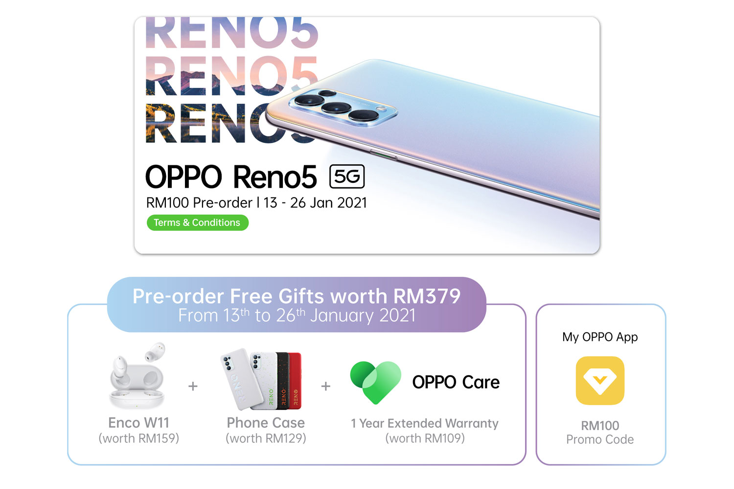OPPO Reno5 Series Pre-Order