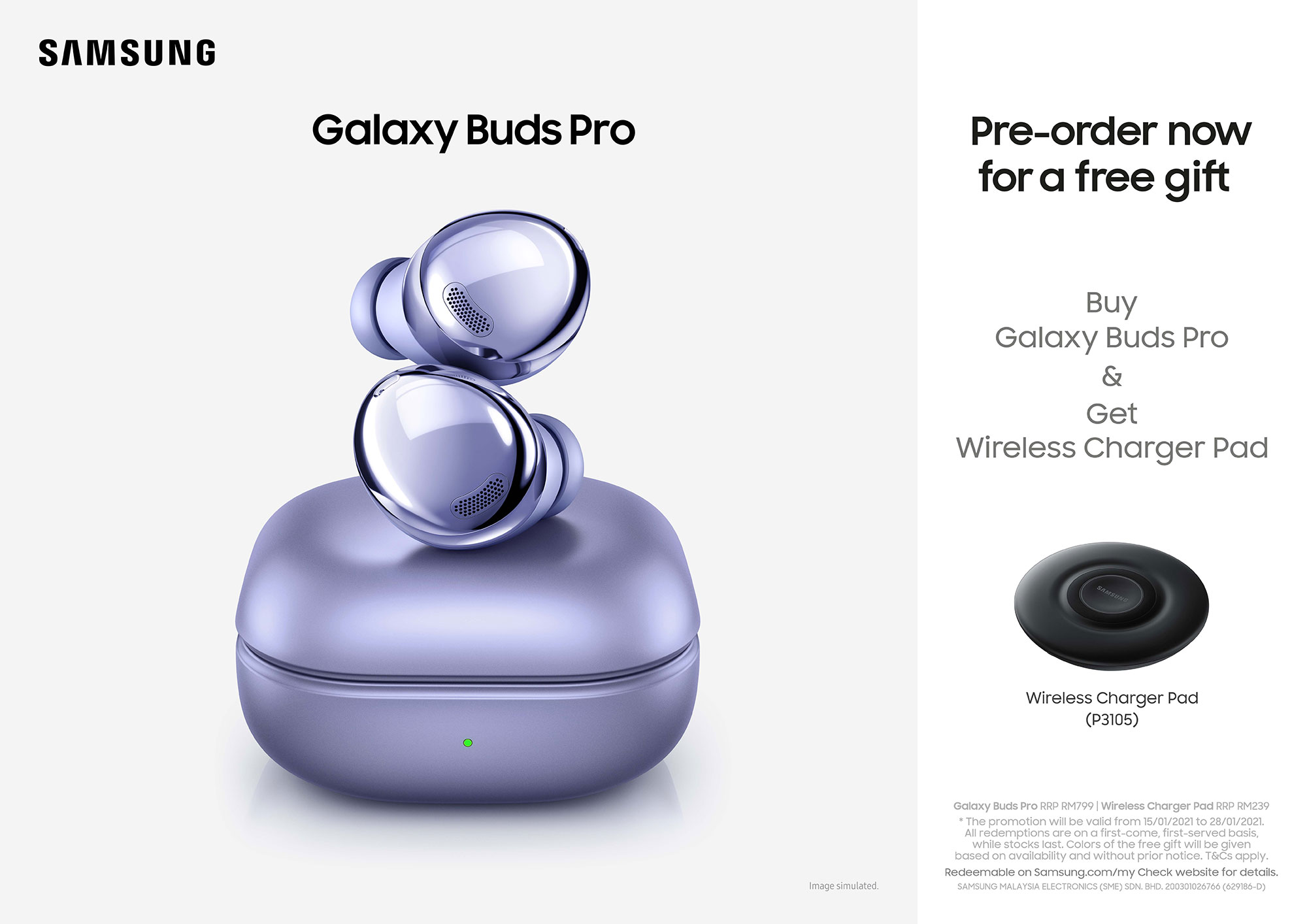 Samsung Galaxy Buds Pro Now Available for Pre-Order