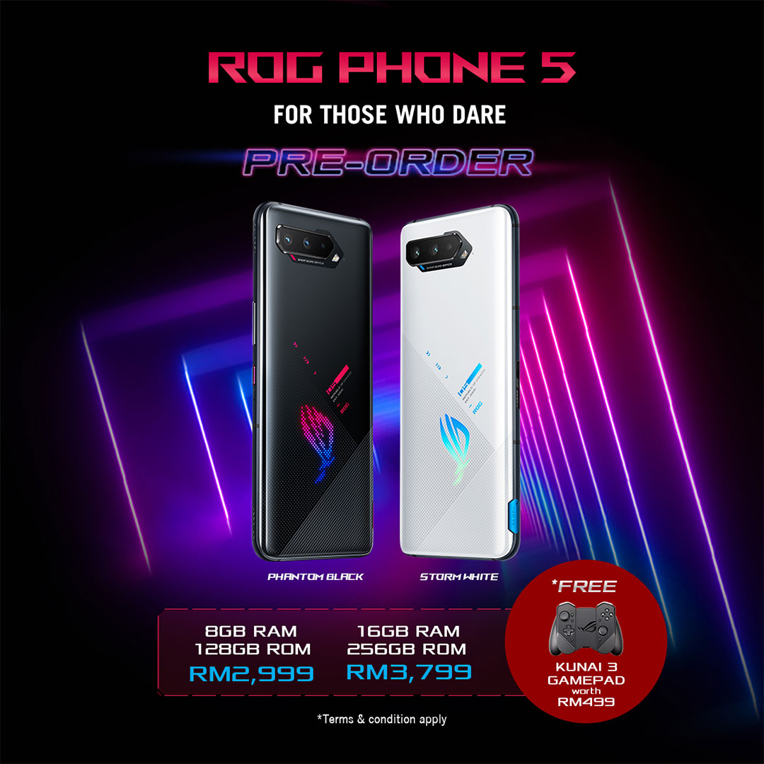 ASUS ROG Phone 5 Pre-Order