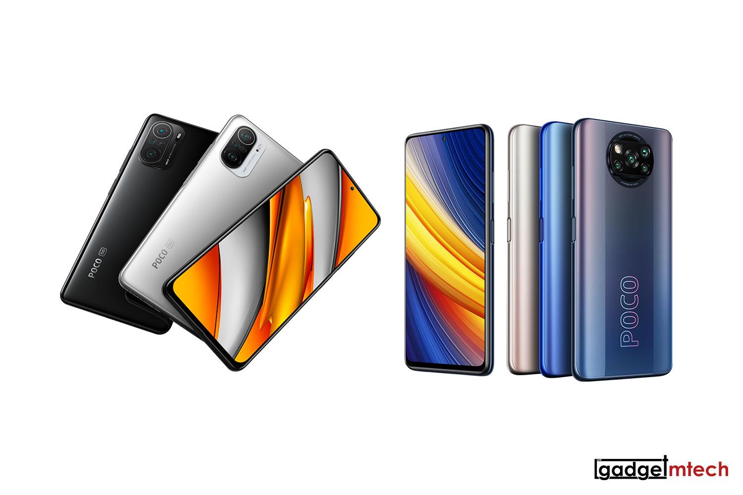 POCO F3 and X3 Pro Officially Announced