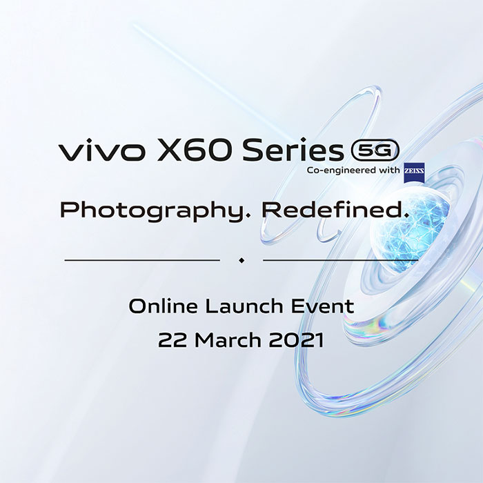 vivo X60 Series To Launch on March 22, Featuring Qualcomm Snapdragon 870 SoC