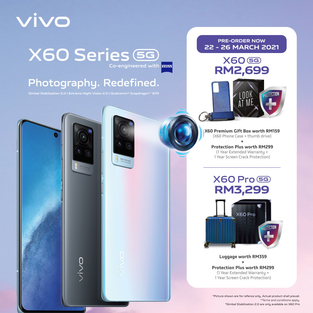 vivo X60 Series Pre-Order