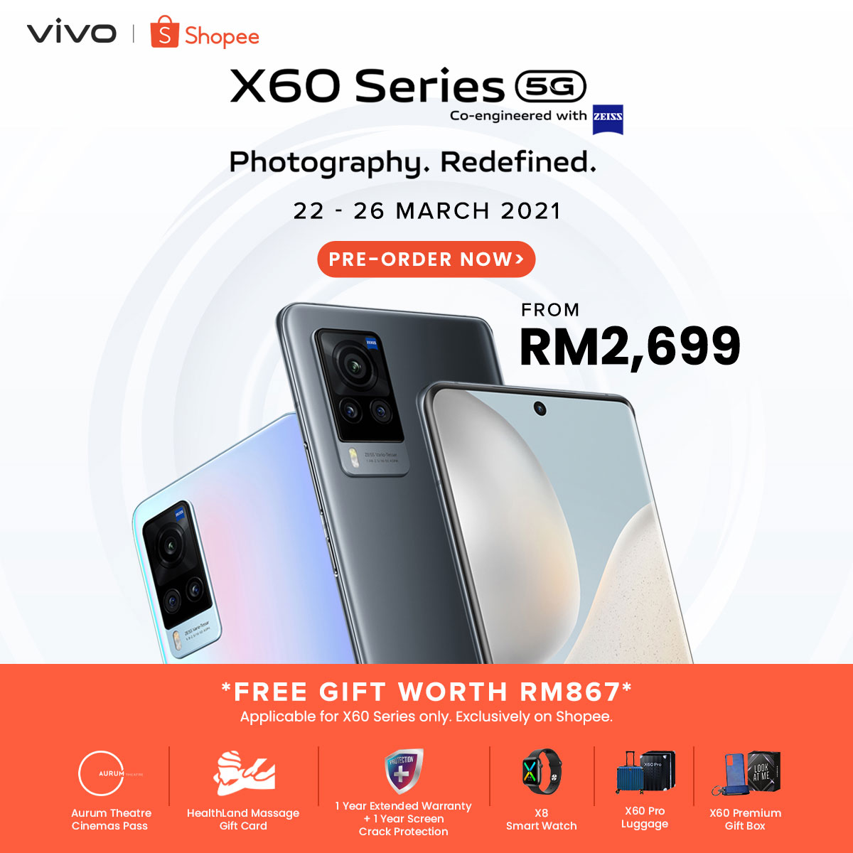 vivo X60 Series Pre-Order_Shopee