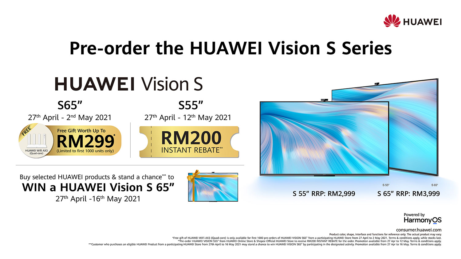 HUAWEI Vision S Series_Pricing