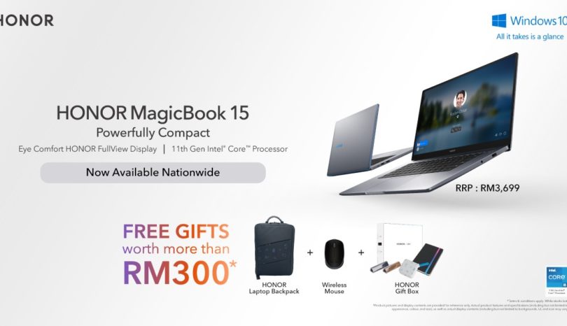 HONOR MagicBook 15 and Band 6 Now Available in Malaysia