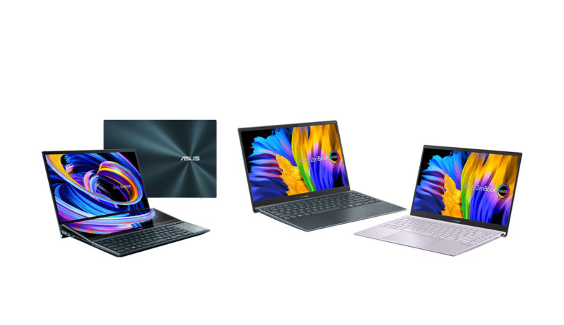 ASUS ZenBook Pro Duo 15 OLED (UX582) and ZenBook 13 OLED (UX325)