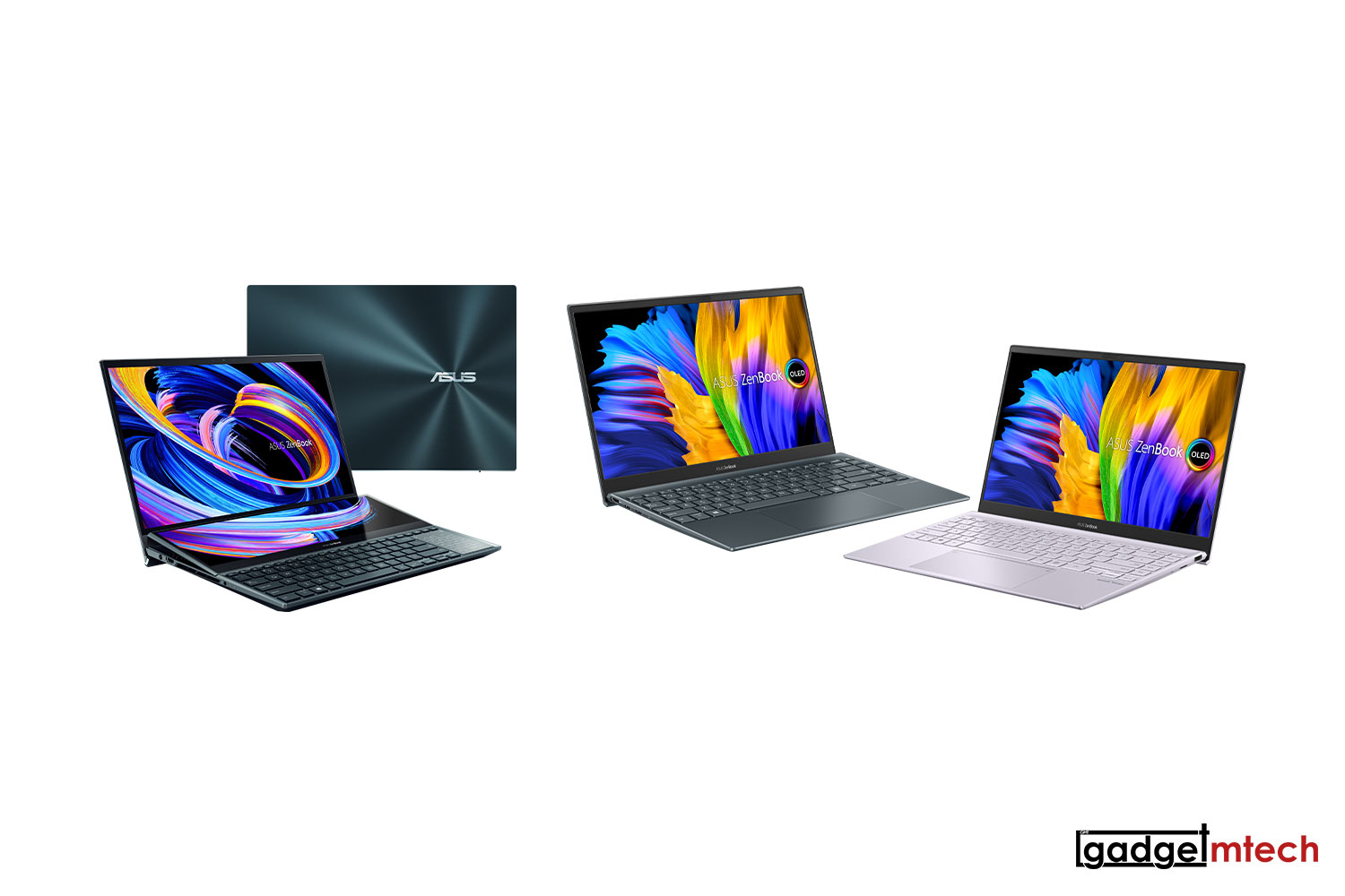 ASUS ZenBook Pro Duo 15 OLED (UX582) and ZenBook 13 OLED (UX325) Officially Launched