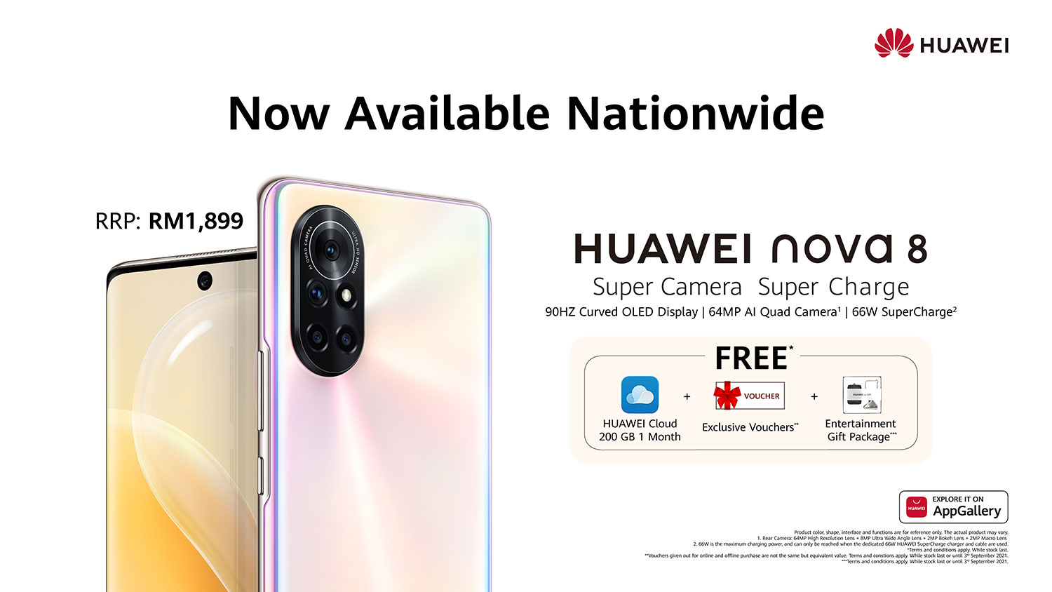 HUAWEI nova 8 Now Available in Malaysia