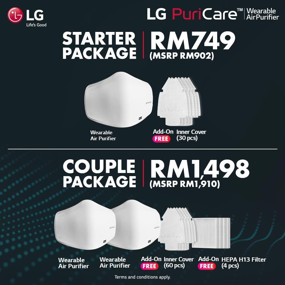 LG PuriCare Wearable Air Purifier Pre-Order